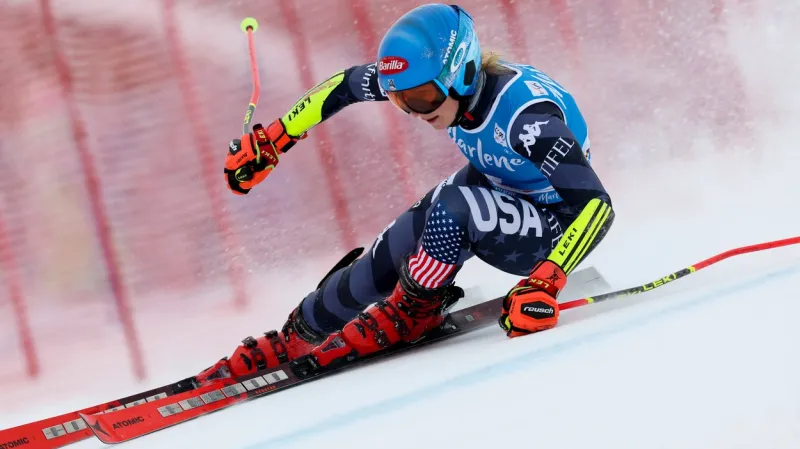 Jízda Mikaely Shiffrinové v 2. kole obřího slalomu v Kronplatzu