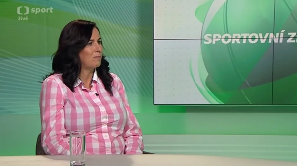 Host Sportovních zpráv: Dagmar Damková o delegaci sudích i ženském fotbalu
