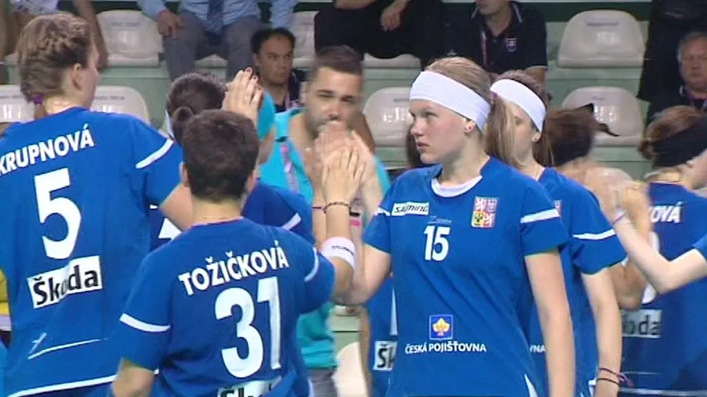 České florbalové juniorky podlehly Švýcarkám 1:3