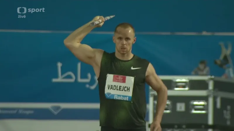 Vadlejch se posledním hodem dostal na pódium