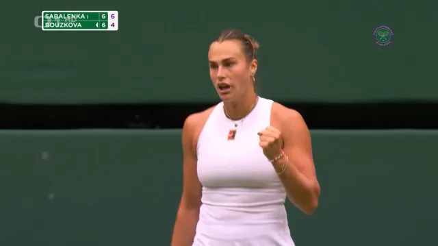 Bouzková nestačila na Wimbledonu na Sabalenkovou