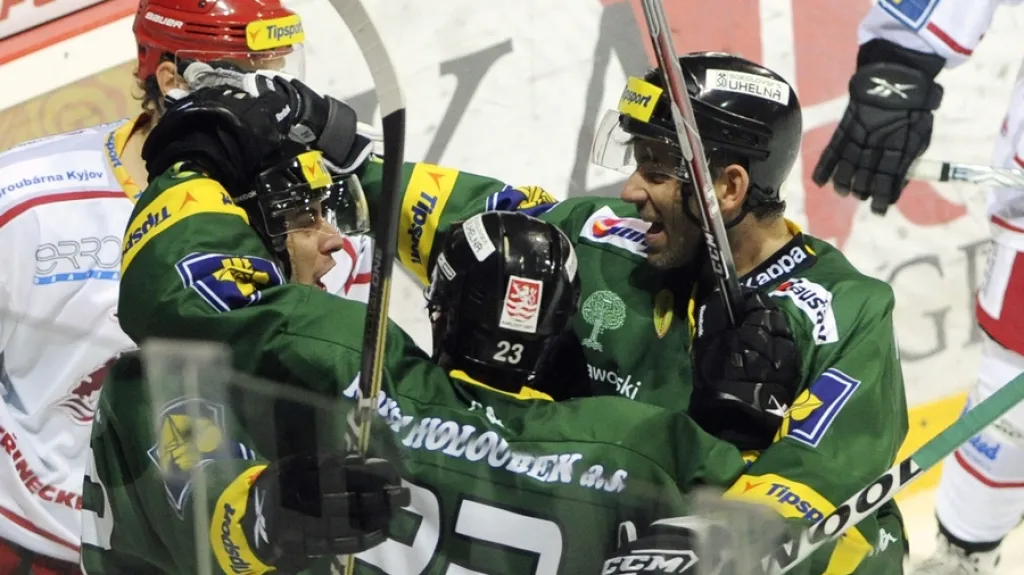 Radost hráčů Karlových Varů