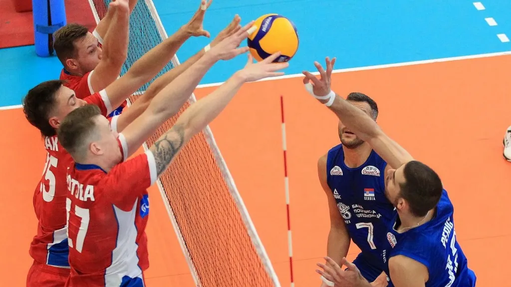 Utkání Česko – Srbsko