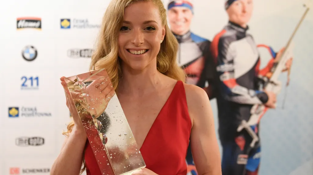 Biatlonistka roku Markéta Davidová