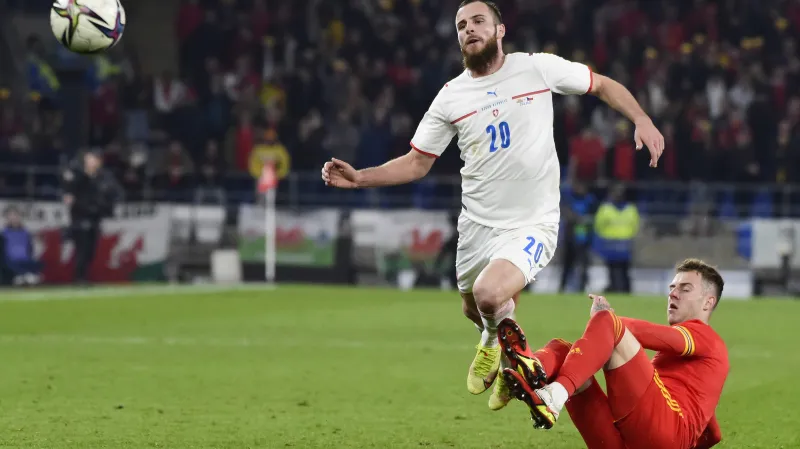 Václav Jurečka v přípravném utkání ve Walesu