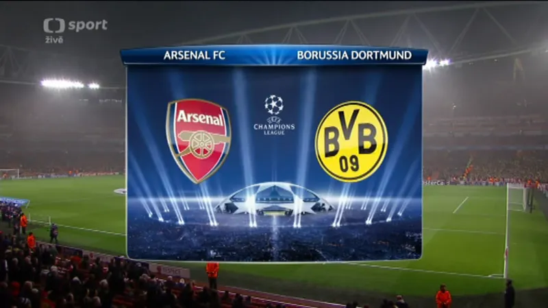 Sestřih utkání Arsenal - Dortmund
