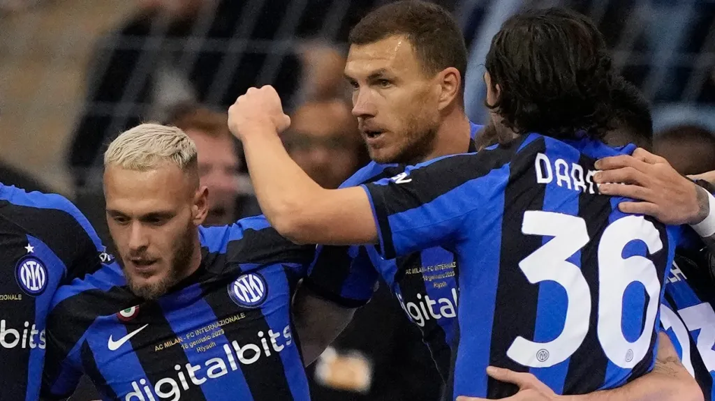 Radost fotbalistů Inter Milán