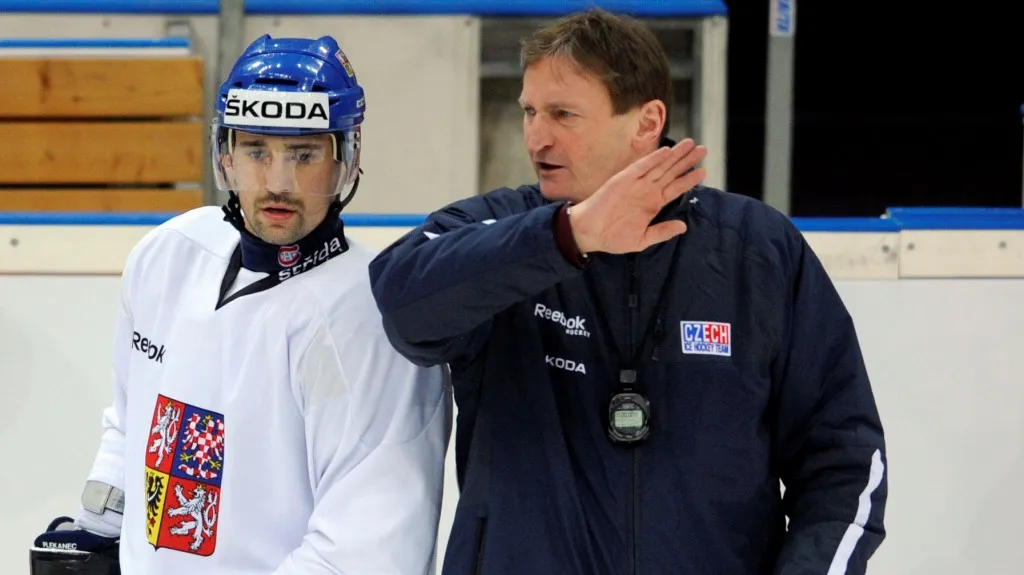 Alois Hadamczik s Tomášem Plekancem