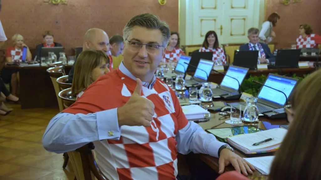 Premiér Chorvatska Andrej Plenkovič