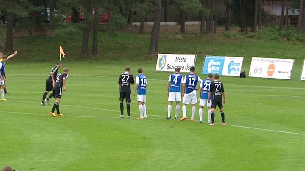 Sestřih utkání Příbram - Táborsko