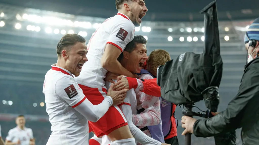 Radost polských fotbalistů