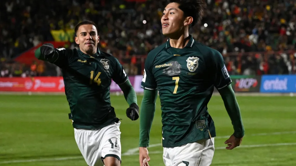 Miguel Terceros se raduje z branky