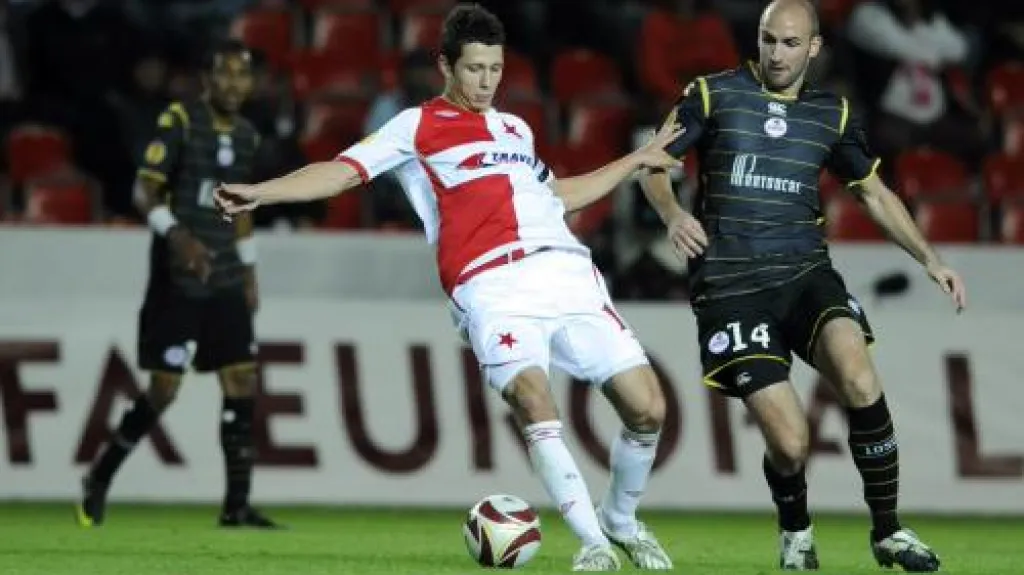 Utkání Slavia Praha - OSC Lille