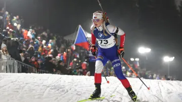 Sestřih závodu biatlonistek v Novém Městě n. M.