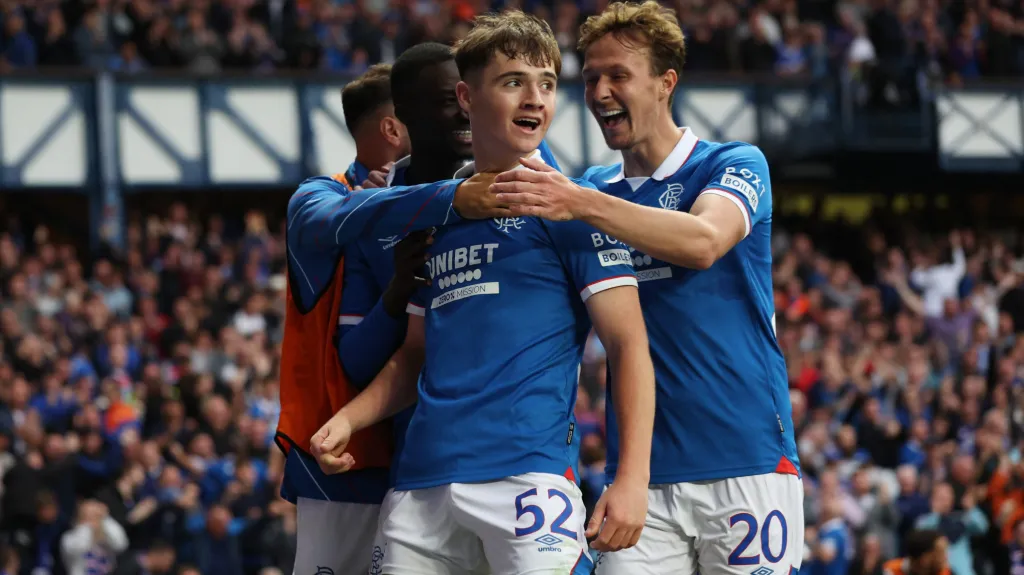 Fotbalisté Glasgow Rangers