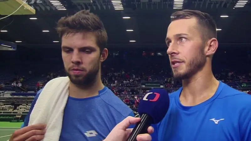 Veselý a Rosol po čtyřhře: Bolí to hodně, je to velké zklamání