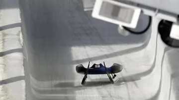 Saně Gruzínce Nodara Kumaritašviliho