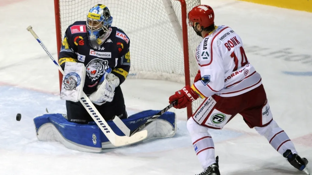 Utkání Třinec - Liberec