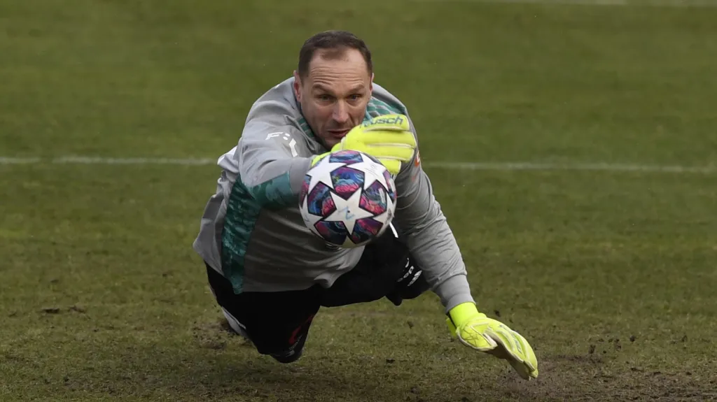 Jaroslav Drobný z Českých Budějovic zasahuje