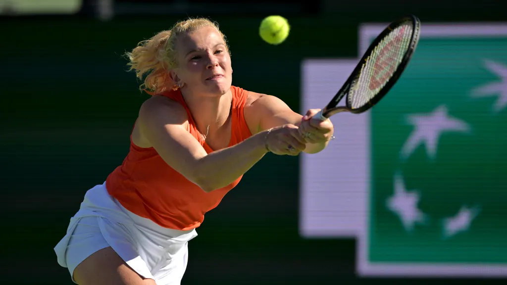 Kateřina Siniaková v Indian Wells