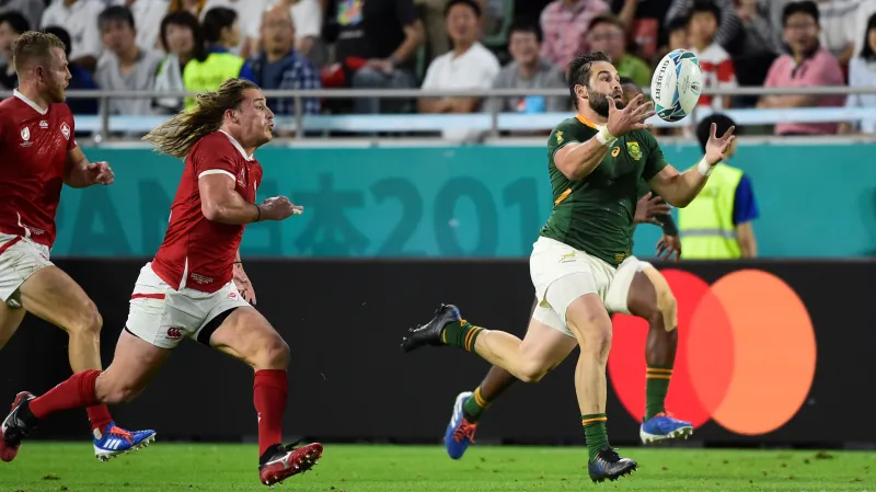 Tři rychlé pětky Springboks uzemnily kanadský odpor