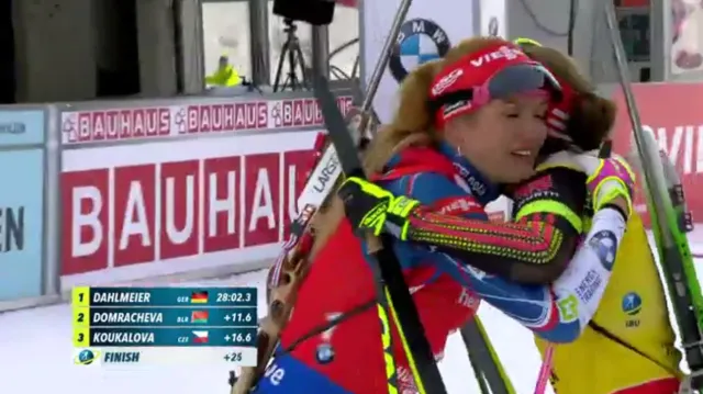 Sestřih: Dahlmeierová předčila ve stíhačce Domračevovou a Koukalovou