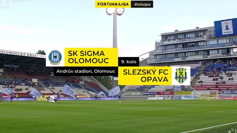 Sestřih utkání Olomouc - Opava
