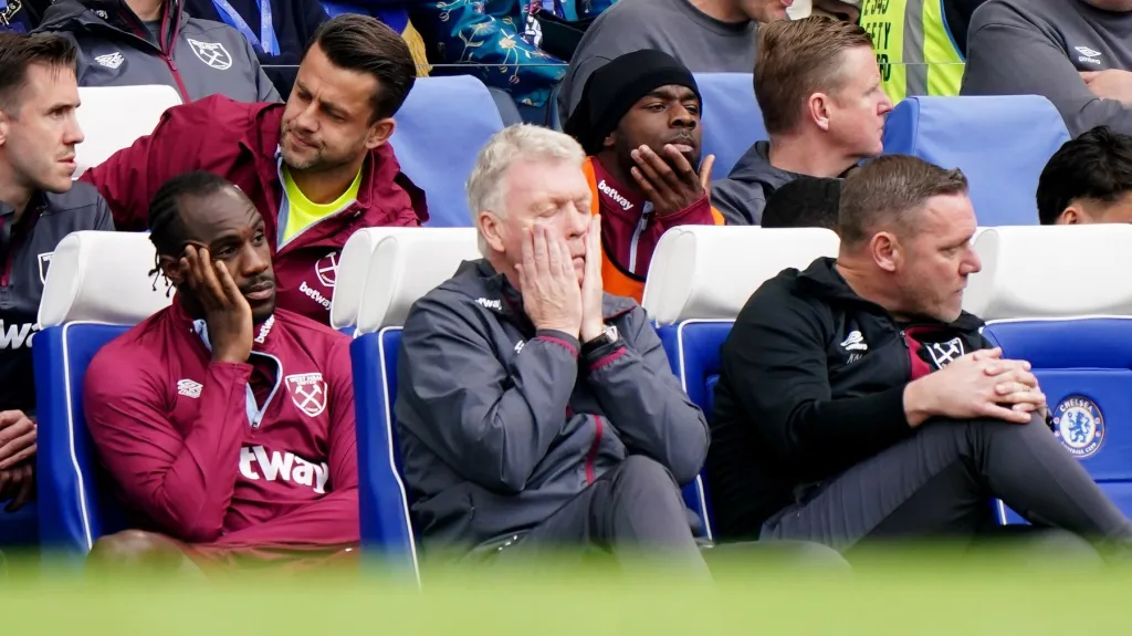 Nešťastná lavička West Hamu