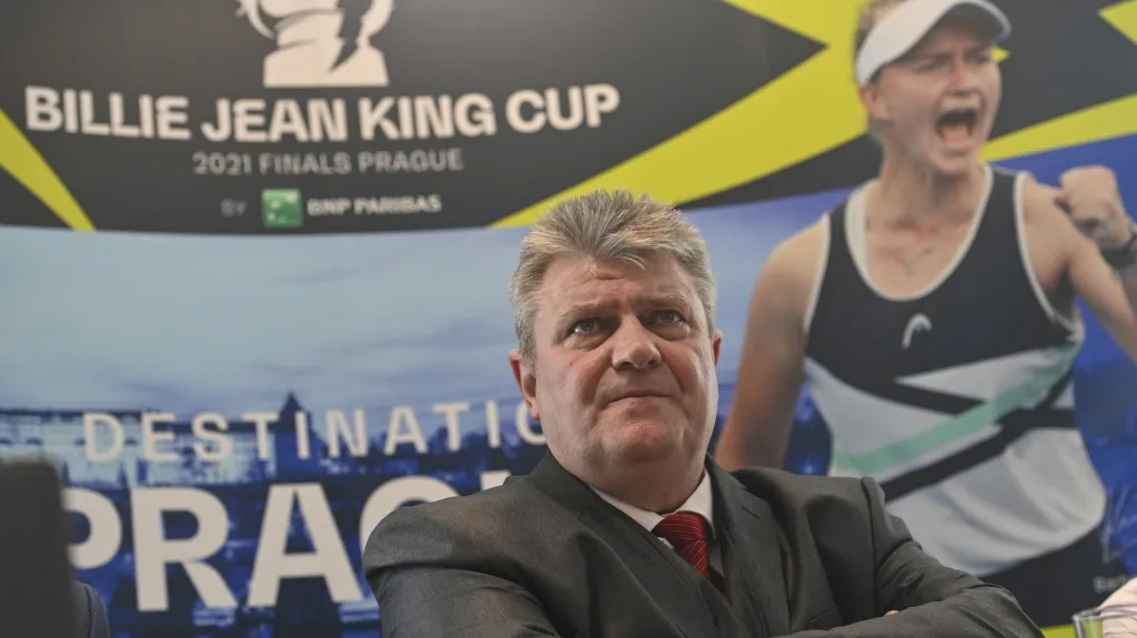 Prezident Českého tenisového svazu Ivo Kaderka