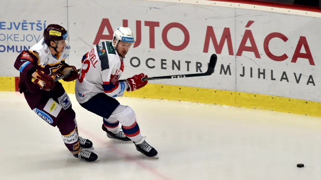 Utkání Jihlava - Pardubice