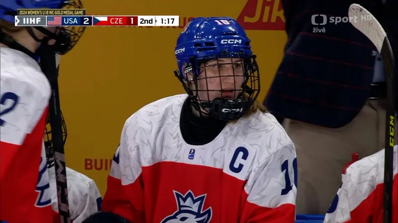 Jediný český gól ve finále z hole Šapovalivové