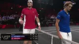 Super tie-break v utkání Zverev - Isner