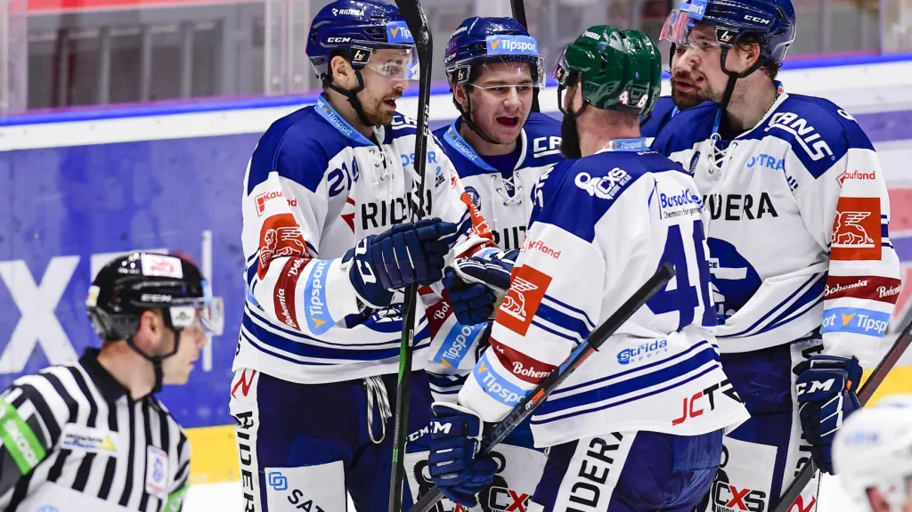 Radost hokejistů Vítkovic