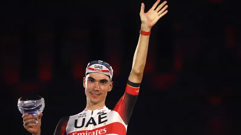 Španělský cyklista Juan Ayuso