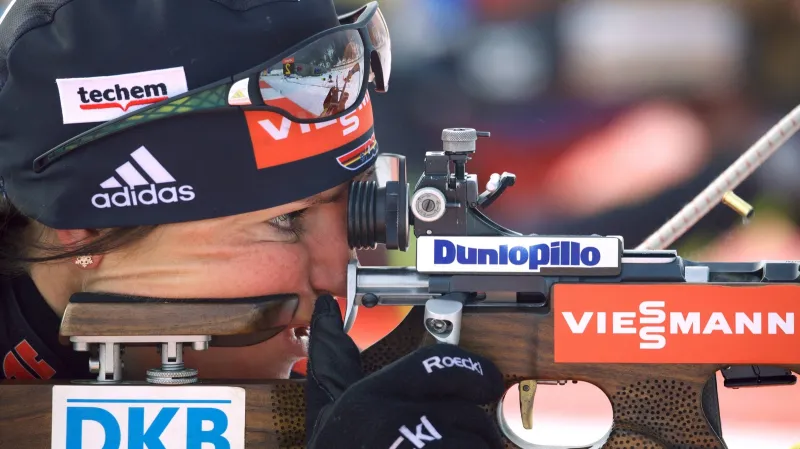 Sestřih štafety biatlonistek ze SP v Annecy