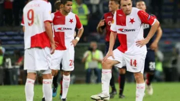 Zklamaní hráči Slavie Praha