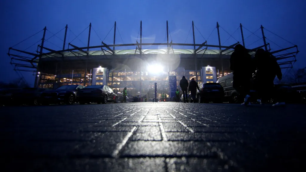 Stadion v Hamburku