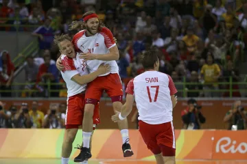 Radost házenkářů Dánska