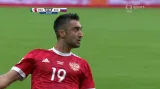 Gól v utkání Mexiko - Rusko: Samjodov - 0:1 (25. min.)