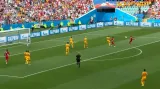Gól v utkání Austrálie - Peru: Carrillo - 0:1 (18. min.)