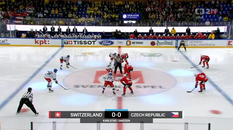 Sestřih utkání Švýcarsko – Česko