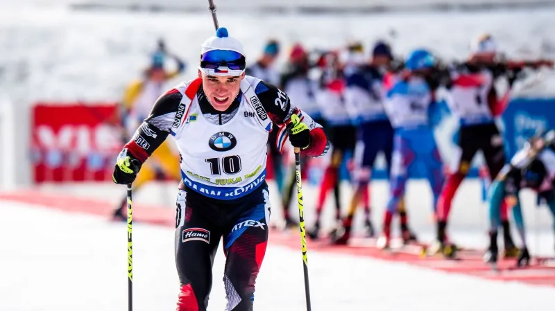 Michal Krčmář v Pokljuce