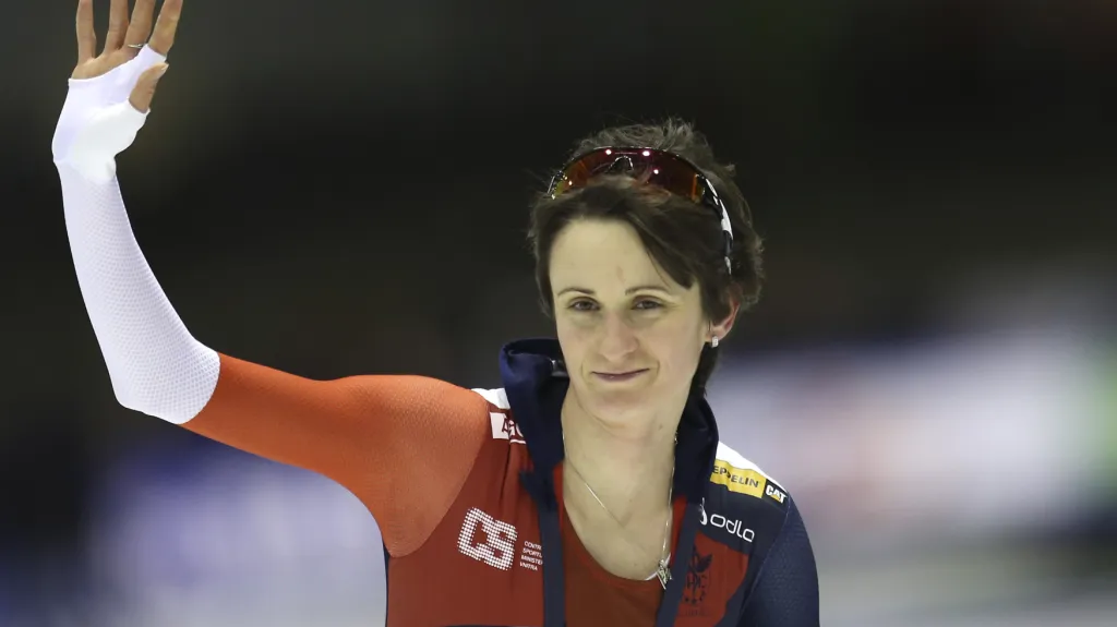 Slavící Martina Sáblíková