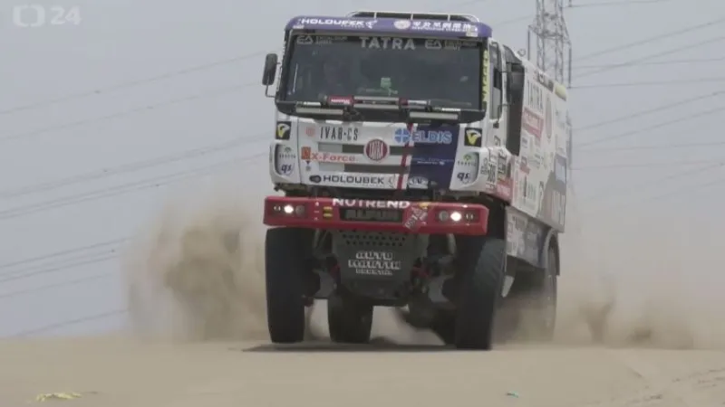 Češi už v Peru trénovali na Dakar