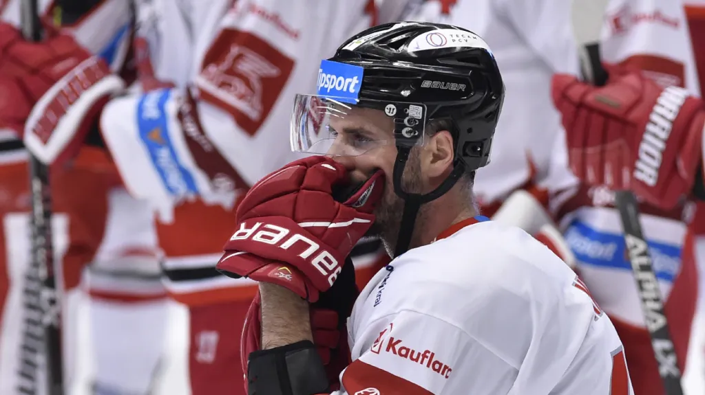 David Krejčí z Olomouce po vyřazení v předkole play-off
