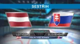 Sestřih utkání Lotyšsko - Slovensko