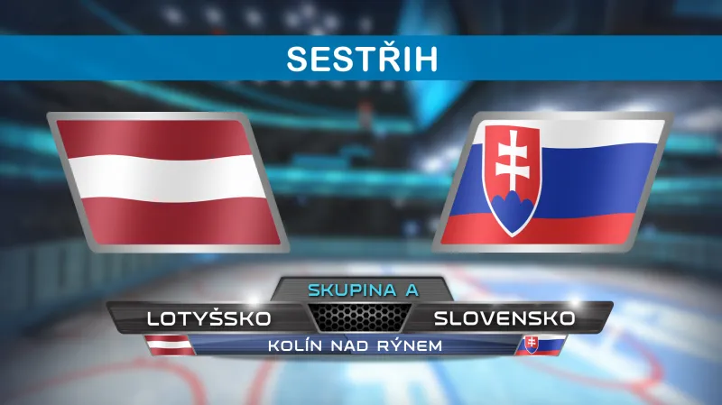 Sestřih utkání Lotyšsko - Slovensko
