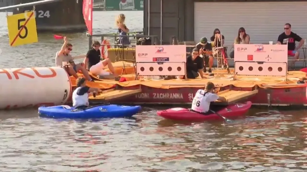 Prague Riverside Cross