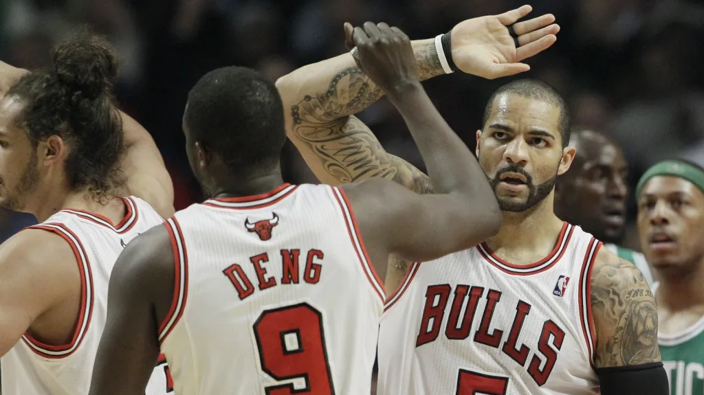 Radost basketbalistů Chicaga