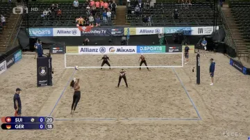 Švýcarkám se na plážovém ME daří